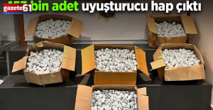 TIR'dan 153 bin adet uyuşturucu hap çıktı
