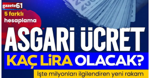 Yeni asgari ücret ne kadar olacak?