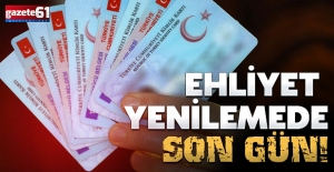 EHLİYET YENİLEME İŞLEMLERİ: Ehliyet yenileme için bugün son! Artık 7.438 TL ödenecek