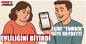 Eşini 'Tombik' diye kaydetti, mahkeme boşanma nedeni saydı!