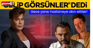 Gece yarısı hastaneye akın ettiler!
