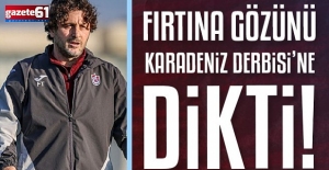  Fırtına gözünü Karadeniz Derbisi'ne dikti! İşte Trabzonspor'un Çaykur Rizespor maçı 11'i