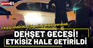 Gasp ettiği araçla 2 kişiyi öldürdü, 2 polis 7 kişiyi yaraladı: Çatışmada öldürüldü