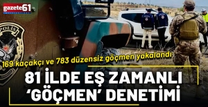Göçmen kaçakçısı çeteleri çökertildi