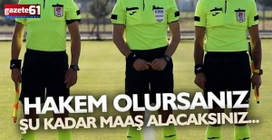 Hakem ücretlerine zam yapıldı! İşte yeni maaşları