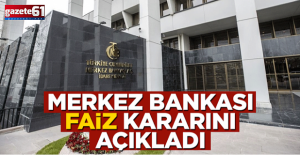 Merkez Bankası faiz kararını açıkladı