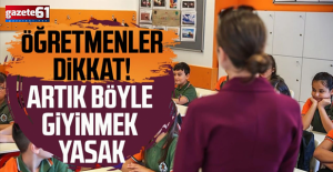 Öğretmenlere kılık kıyafet düzenlemesi: Kot pantolon, tişört yasak