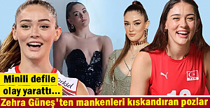 Zehra Güneş'ten mankenleri kıskandıran pozlar!