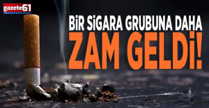 Sigara fiyatlarına bir zam daha geldi