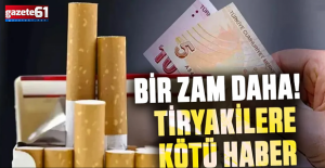 Sigara fiyatlarına bir zam daha