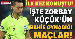 İşte bahis oynadığı maçlar