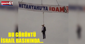 Trabzon'daki görüntü İsrail'de gündeme oturdu