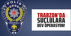Trabzon'da polisten kaçamadılar!