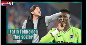  Trabzonspor'da Fatih Tekke: 6 ay önce geldiğimizde...
