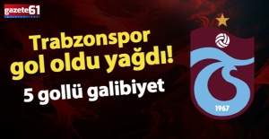 Trabzonspor gol oldu yağdı!