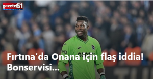 Trabzonspor için flaş Onanan iddiası!