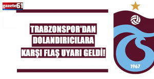 Trabzonspor Kulübü'nden taraftarlarına dikkat çeken bir uyarı geldi!