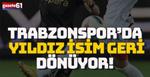 Trabzonspor'un yıldızı için çarpıcı transfer iddiası! Eski takımına mı dönüyor?