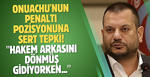 Trabzonspor'da Onuachu'nun penaltı pozisyonuna sert tepki! "Hakem arkasını dönmüş gidiyorken..."