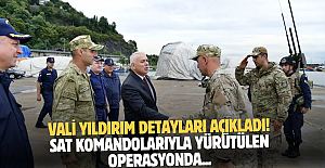 Vali Yıldırım detayları açıkladı! SAT komandolarıyla yürütülen operasyonda...