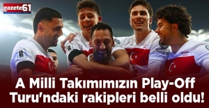 A Milli Takımımızın Play-Off Turu'ndaki rakipleri belli oldu!
