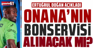 Andre Onana'nın bonservisi alınacak mı? Başkan Doğan Açıkladı