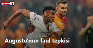 Augusto’nun faul tepkisi