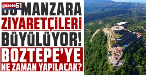 BU MANZARA ZİYARETÇİLERİ BÜYÜLÜYOR!
