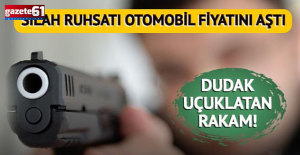 Silah ruhsatı otomobil fiyatını geçti! Bir ay sonra 198 bin 517 TL'ye yükselecek