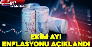 Ekim ayı enflasyonu belli oldu!