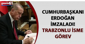 Trabzonlu isme önemli görev!