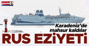 Türk gemisine Rus eziyeti... Karadeniz’de mahsur kaldılar