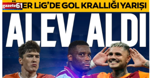Süper Lig'de gol krallığı yarışı alev aldı! Yıldızlar zirveyi paylaştı...