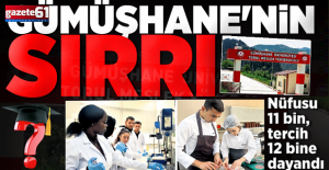 Gümüşhane’deki 30 kişilik bölümün sırrı