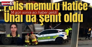 Hastanede Tedavi Gören Yaralı Polis Hatice Ünal Şehit Oldu