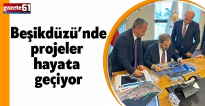 Beşikdüzü’nde projeler  hayata  geçiyor