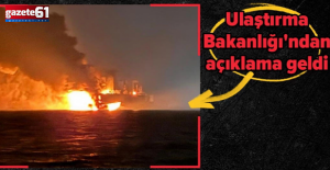 Karadeniz'de 2 tankerde patlama! Ulaştırma Bakanlığı'ndan açıklama geldi