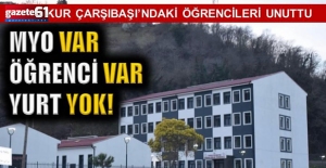 MYO var, öğrenci var, yurt yok!