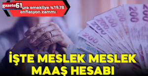 Ocak ayında maaşlar değişiyor! Memura emekliye %19.78 enflasyon zammı!