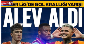 Süper Lig'de gol krallığı yarışı alev aldı!