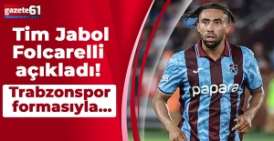 Tim Jabol-Folcarelli açıkladı! Trabzonspor formasıyla...