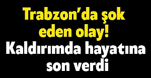 Trabzon’da şok eden olay! Kaldırımda hayatına son verdi