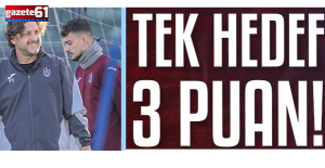 Trabzonspor'da tek hedef 3 puan! İşte Fatih Tekke'nin 11'i