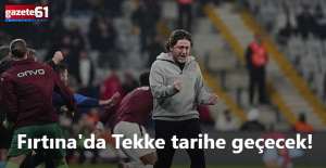Trabzonspor'da Fatih Tekke tarihe geçecek!