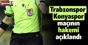 Trabzonspor - Konyaspor maçının hakemi açıklandı