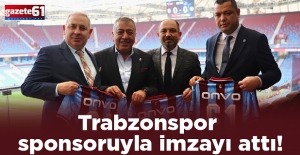 Trabzonspor sponsoruyla imzayı attı!
