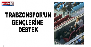 Trabzonspor'un yıldızları maçı tribünde izledi!