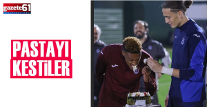 Trabzonspor’da kutlama!