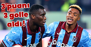 Trabzonspor geri düşse de kazanmayı bildi