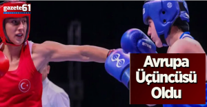 Trabzonsporlu sporcu Avrupa üçüncüsü oldu